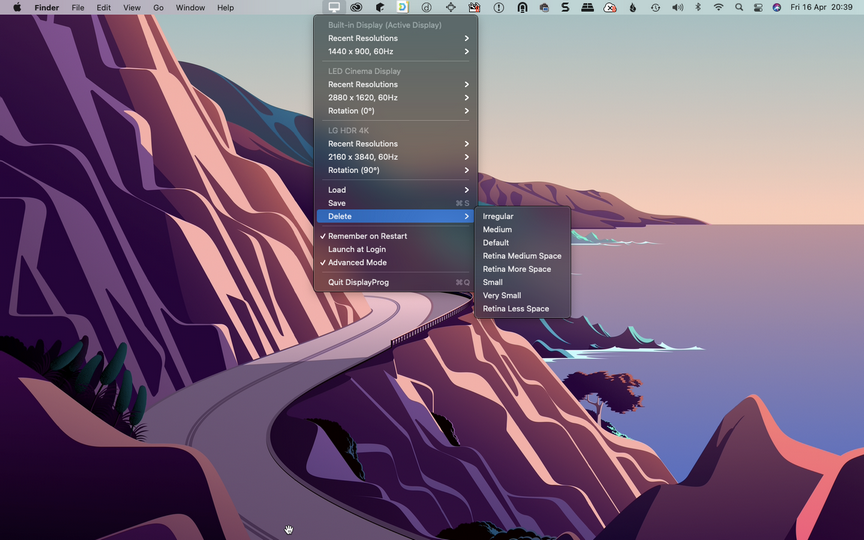 DisplayProg Mac Screenshot 8