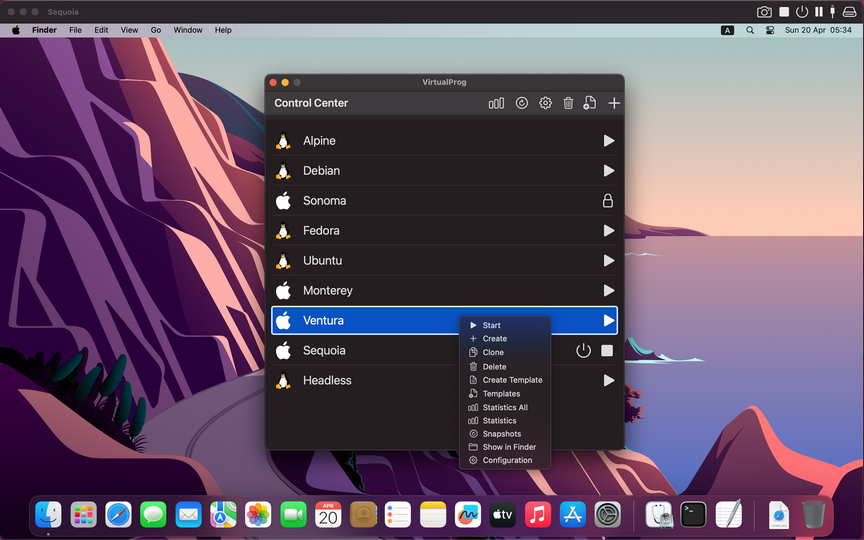 VirtualProg Mac Screenshot 1