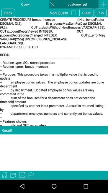 DB2 Android Screenshot 4