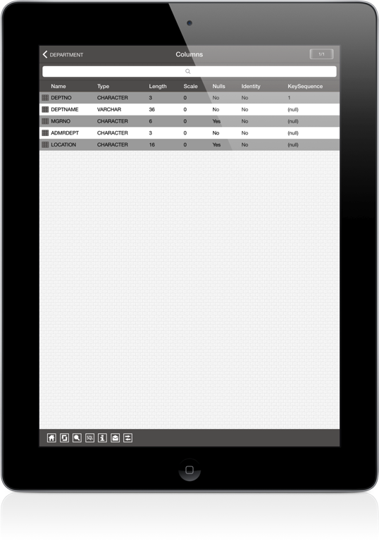 DB2 iPad Screenshot 5