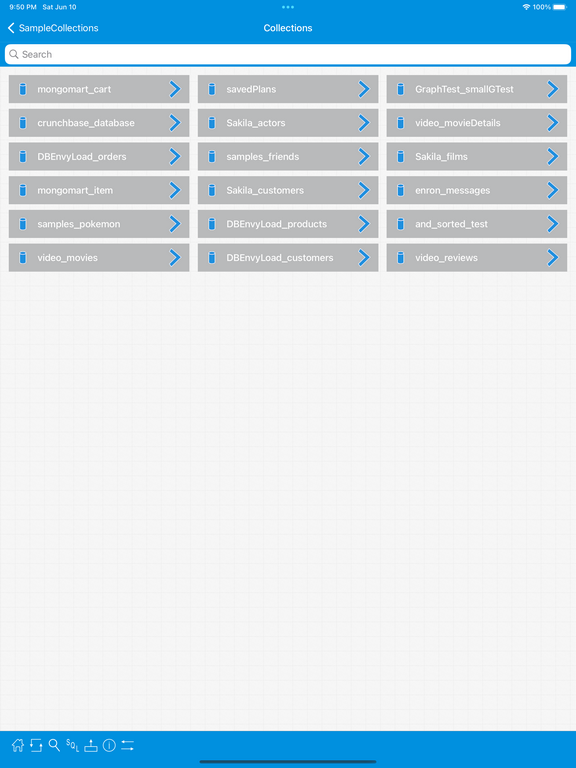 MongoDB iPad Screenshot 3