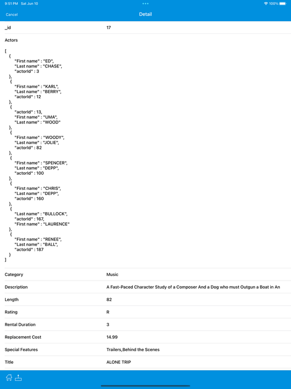MongoDB iPad Screenshot 6
