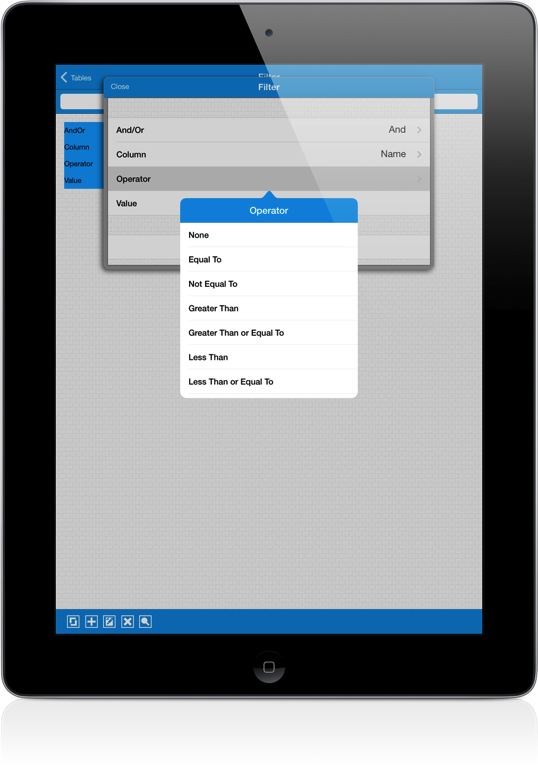 PostgreSql iPad Screenshot 7