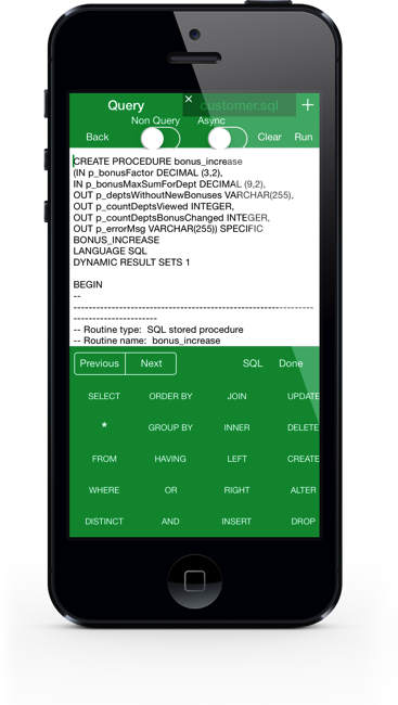 DB2 iPhone Screenshot 7