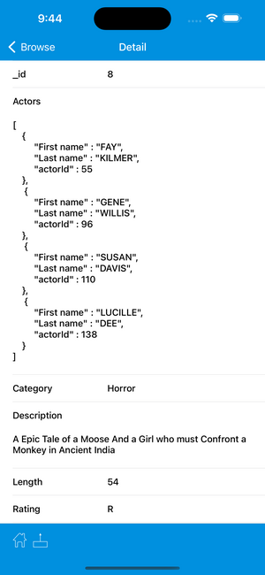 MongoDB iPhone Screenshot 6