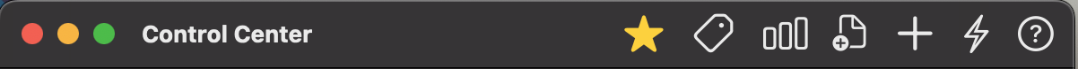 Toolbar Running