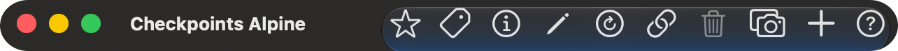 Top Toolbar